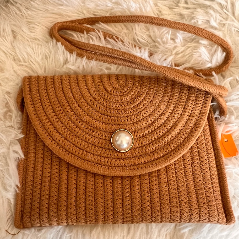 LF Crossbody Bag - Beige